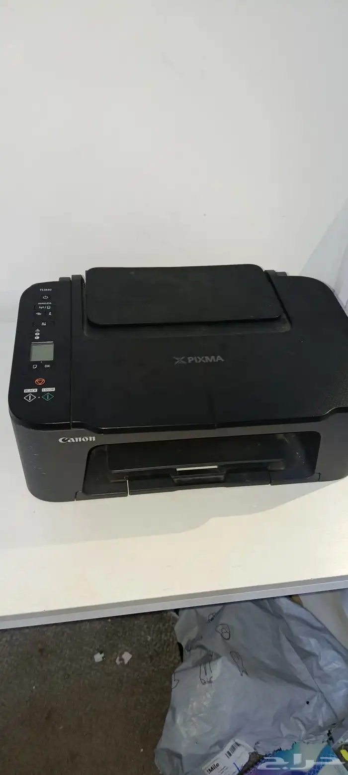 طابعه ورق سوداء 1