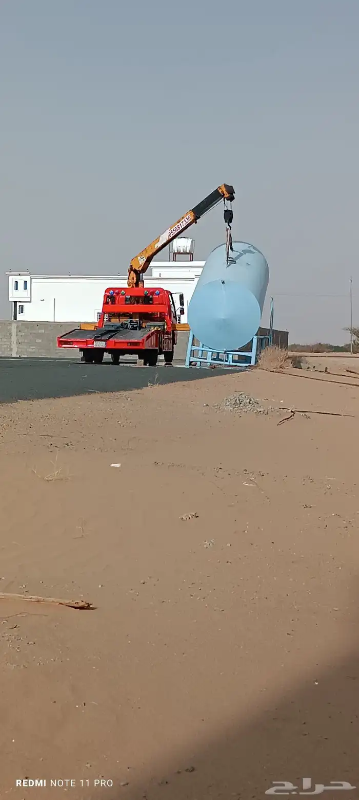 Tow truck with winch for rent in Najran 2