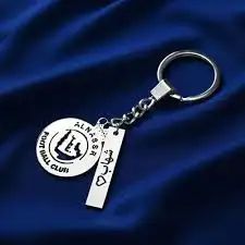 Gold and Silver Plated Keychain Medals Custom Design 9