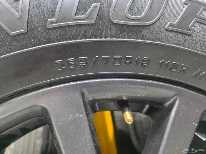 جنوط وكفرات دالوب 265 70 18 2