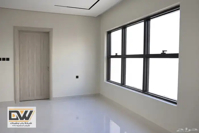 أبواب WPC الداخلية شركة باب وشباك للأبواب الداخلية 8