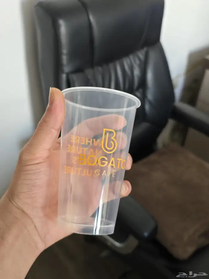 كوب ورق ملصقات ستيكرات تصنيع اكواب ورقية وبلاستيكية ملونة 8