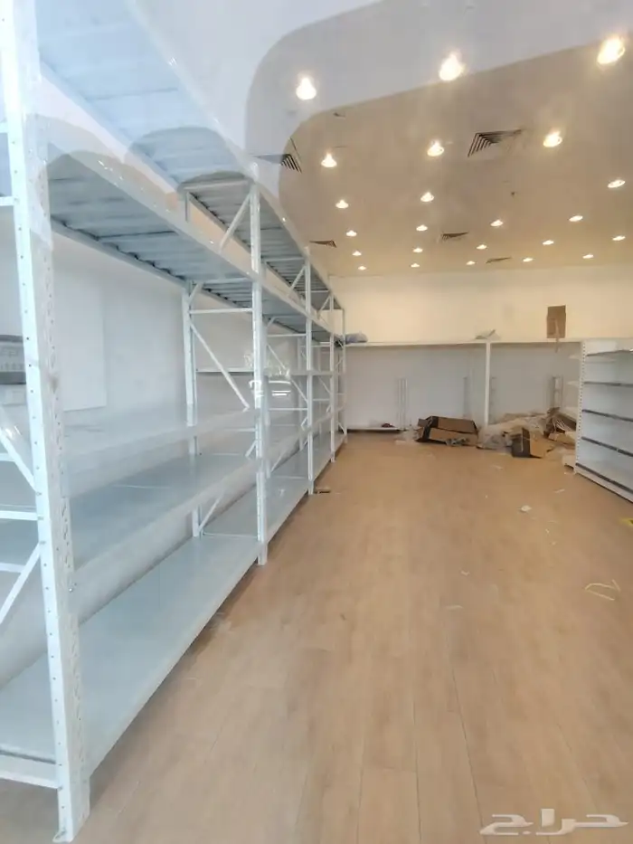 رفوف سوبر ماركت ورفوف تخزين مستودع وكاشير 2