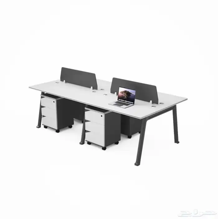 Modern Shared Employee Workstation Partition Office Desks Of 25