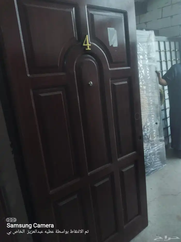 ابواب خشب مستخدم نظيفه بيع وشراء وتركيب 3