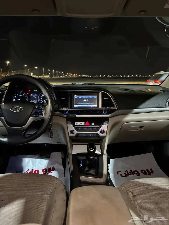 هونداي النترا 2017 نظيف ممشى قليل ( مخزن ) 7