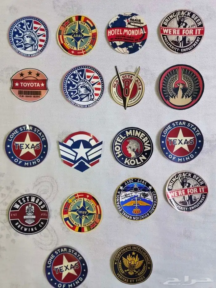 Old inspection stickers 5