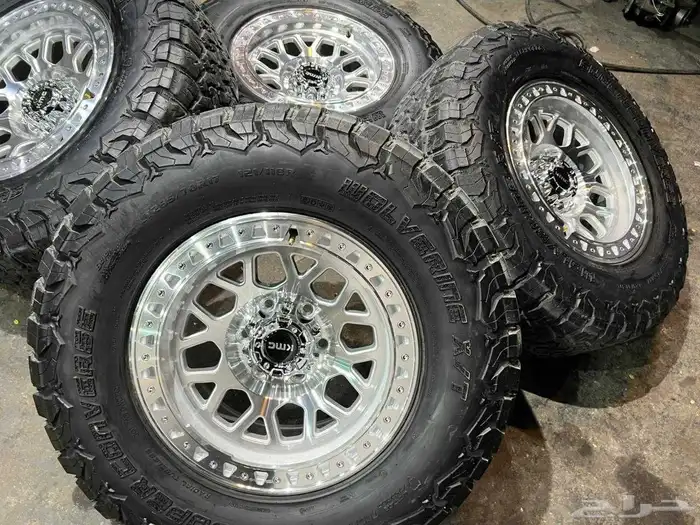 KMC rims with Tachikara tires halfstone size 2857017 2