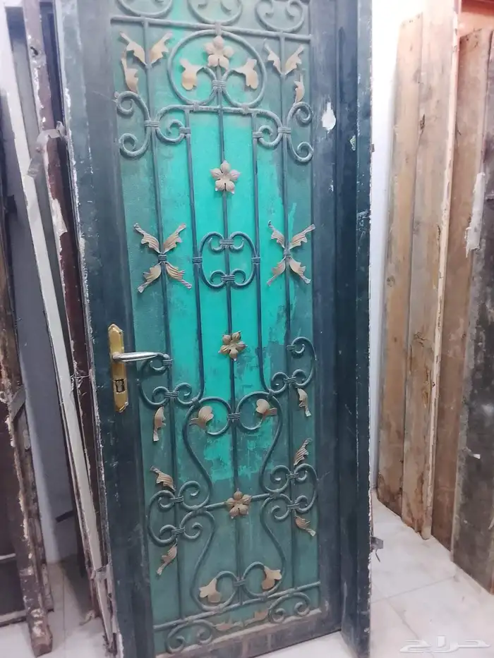 ابواب حديد وخشب 1