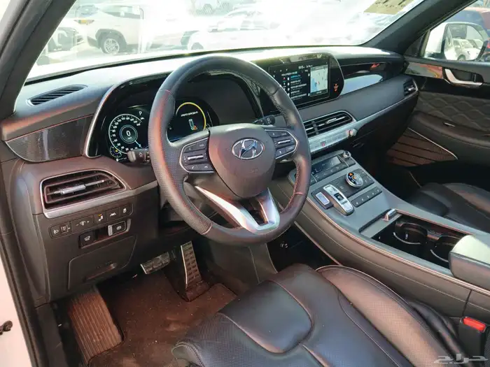 هونداي باليسيد 2022فل كامل فتحتين سقف( بنزين)6سلندر 10