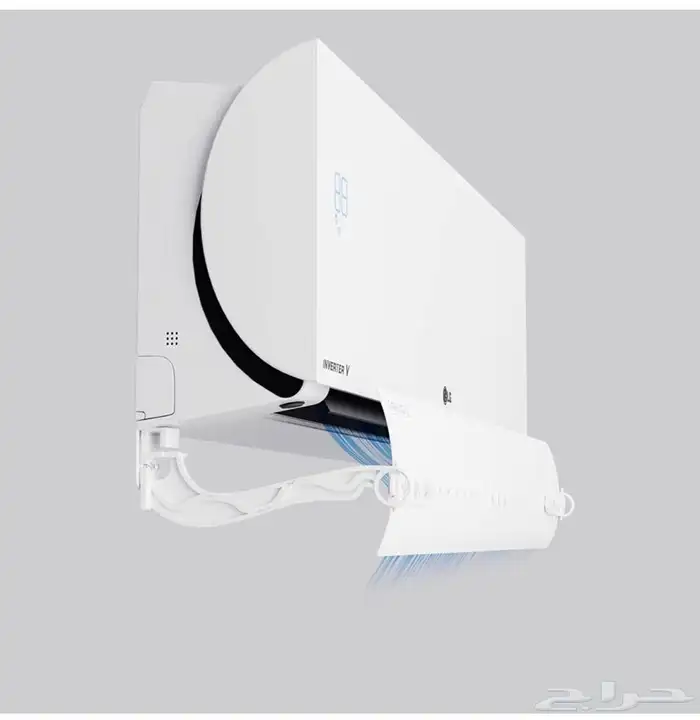 موزع موجه مصد عاكس حاجز مانع غطاء رداد هواء مكيف اسبليت 3