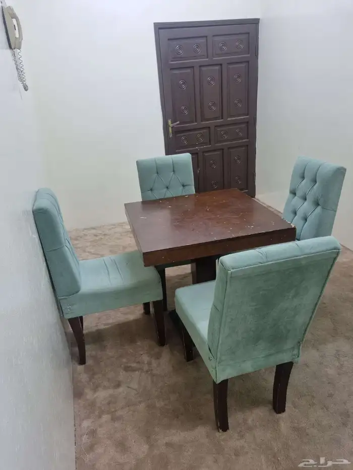 Dining table set with 4 chairs 2