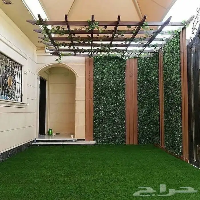 Garden landscaping umbrella waterfalls 9