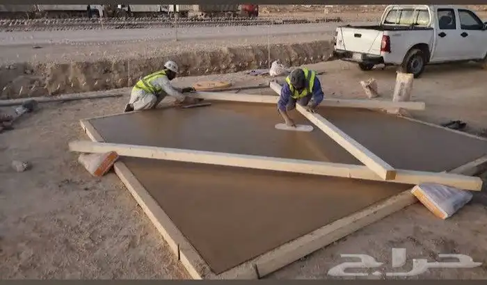 Budget slab  Fan slab  Building slope surface  Warehouses  D 4