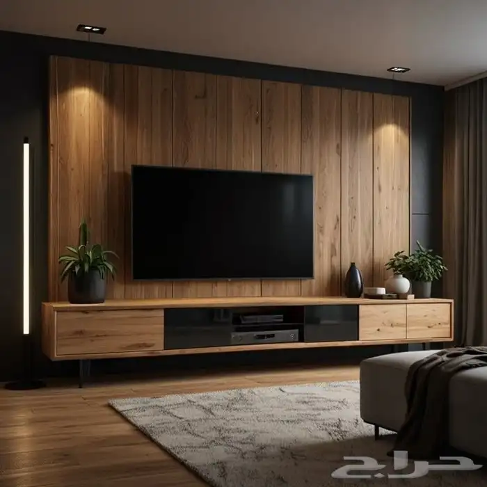 TV stands screen wall and cabinets 7