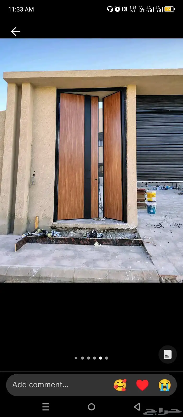 Iron doors aluminum doors windows 6