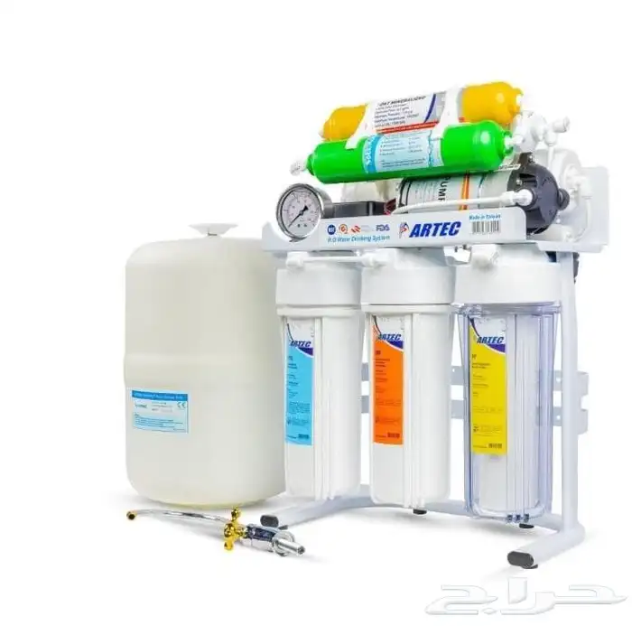 Drinking water filters and central stations 2