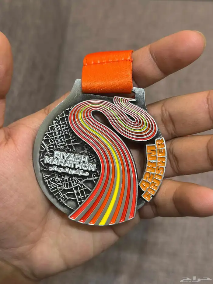 Riyadh Marathon 2026 medal. 42 km. And more... 2
