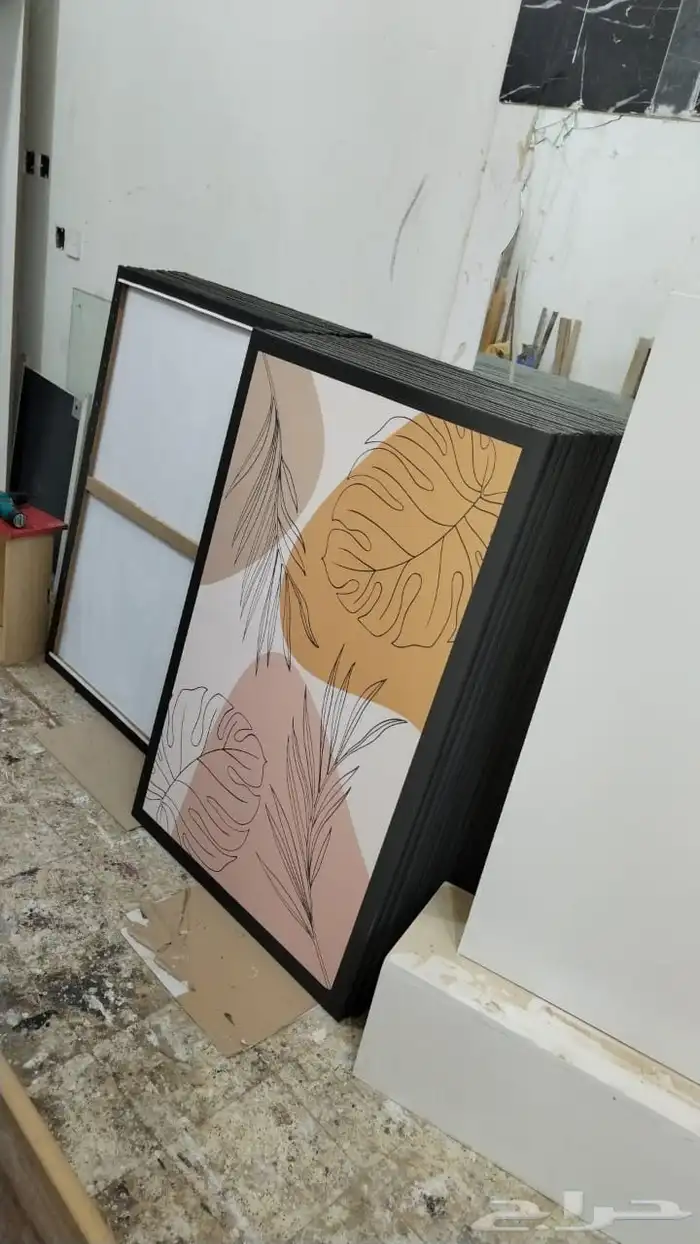 طباعة لوحات كانفس لوحات بنر اطار خشب لوحة 2