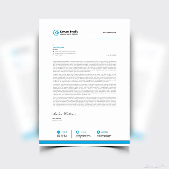 Design of Official Letterhead 3