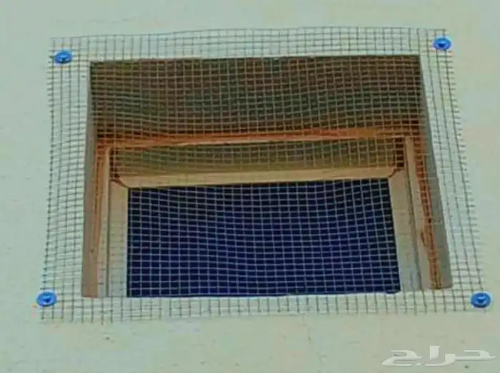 غطاء مكيف خارجية شبك بقلاوة شفاط مروة شوك الحمام 8