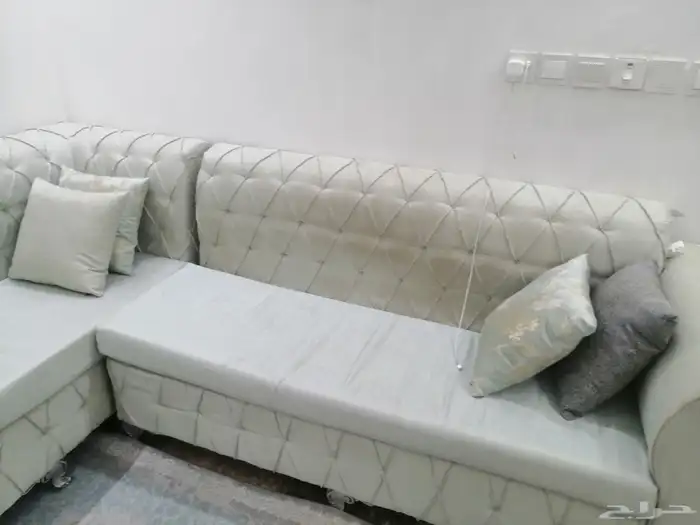 كنب مستعمل للبيع صاله 4 قطع 2