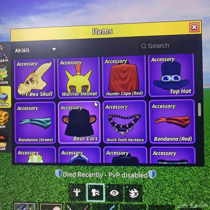 A very strong Blocks Fruit account with new maps 10