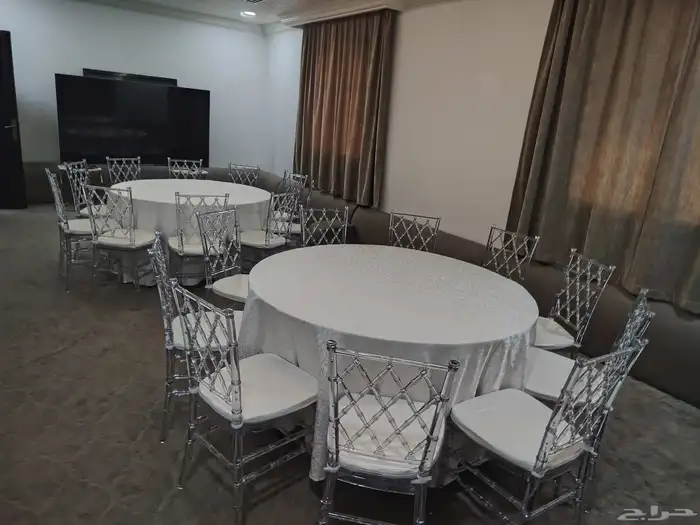 تاجير كراسي وطاولات تاجير جلسات حفلات ومناسبات 8