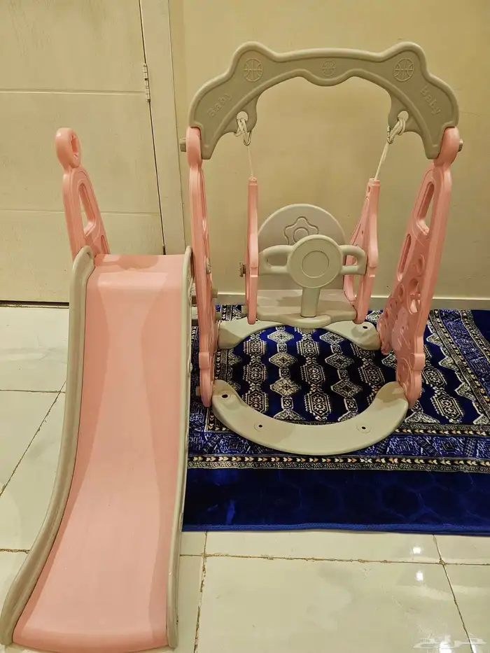 Pink Childrens Swing 1