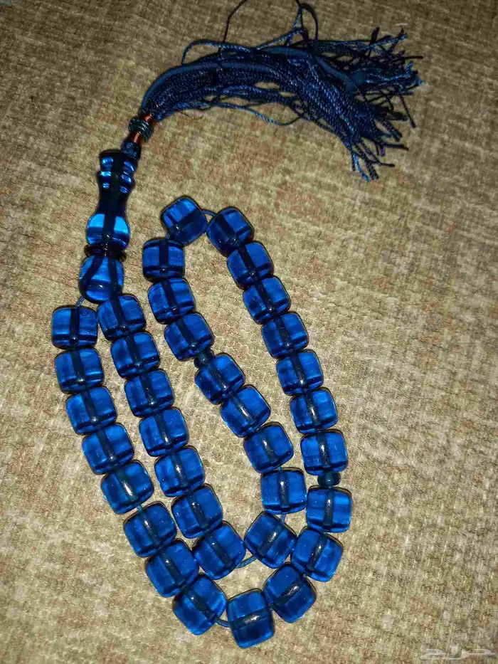 سبحة زعفران فاتوران بكلايت حرباء اللون 16