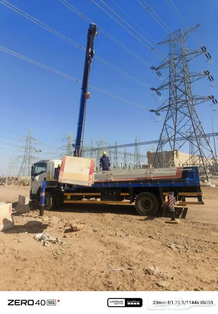 ونش بوم تراك كرين ونش 8طن للايجار الشهري واليومي2025 3