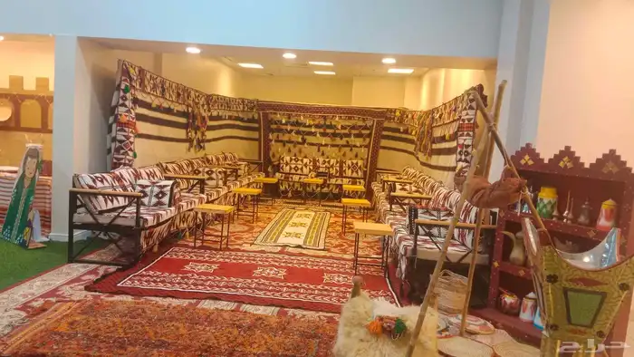 تأجير تراثيات .خيام . اركان تراثيه .زال جلسات طولت .كراسي 6