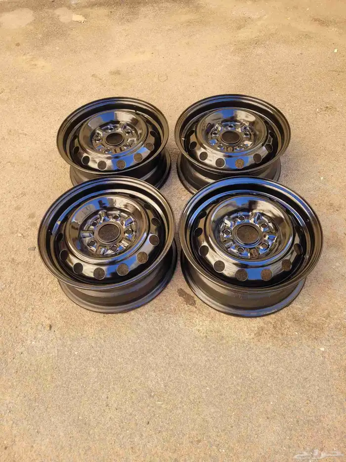 جنوط كامري قرراندي حديد سوح الأصلي وكاله مقاس 14 موديل 2002 1