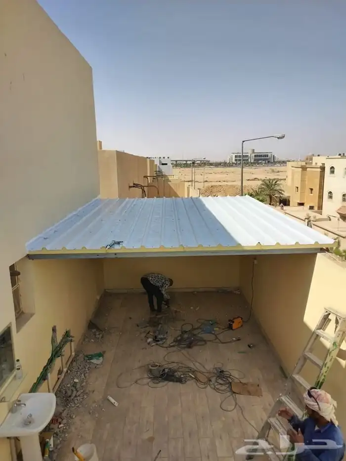 مظلات وسواتر جلسات برجولات وجميع اعمال الحداده 9