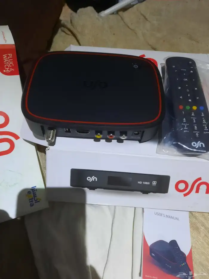 2 رسيفر جديد ومستخدم OSn 4