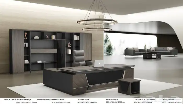 Books set counter received partitions wooden cabinets wardro 4