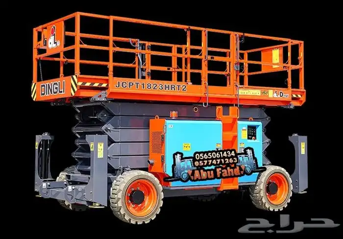 مان لفت للايجار سيزر لفت 18متر ديزل للايجار رافعة مقصية 8