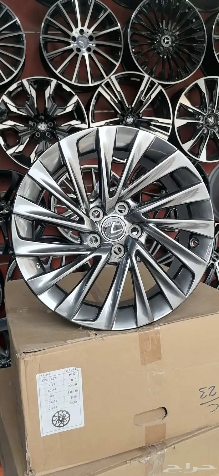 جنوط لكزس ES350 مقاس 18 5