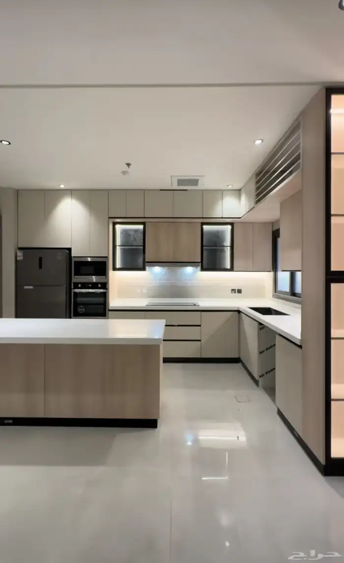 Aluminum Cabinet Italian Edition with a Wooden Touch  Modern 9