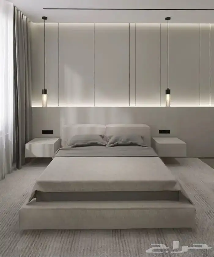 Bed background decoration 4