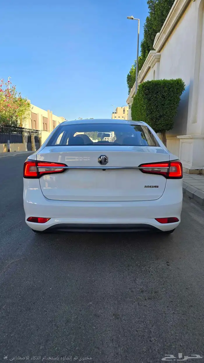 للبيع MG5 موديل 2023 العداد 25 ألف كيلو على الضمان 4