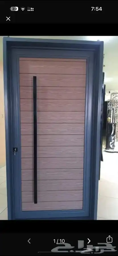 Iron doors cladding laser shades 7