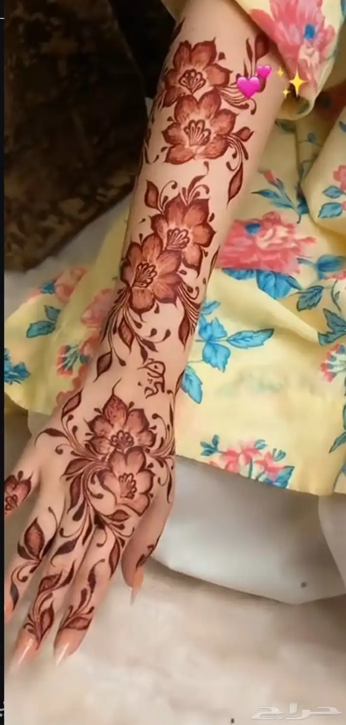 نقاشه الرياض نقش حناء الرياض 4