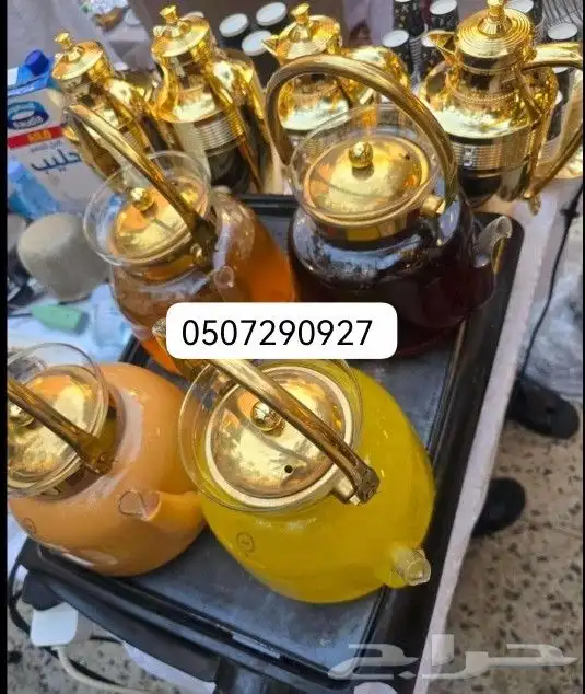 خيام اكلات شعبيه مباشرين ومباشرات قهوجي وصبابات لوازم العزا 1