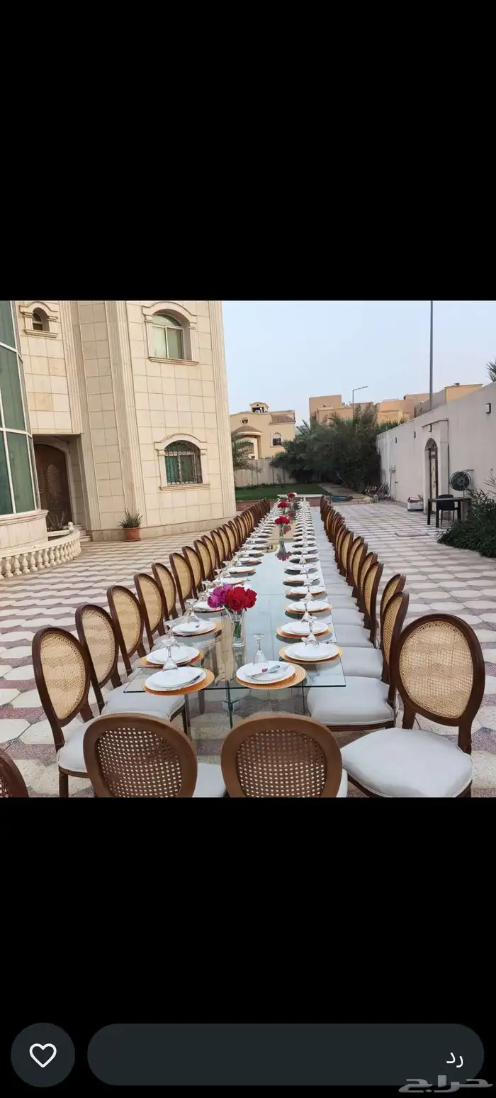 جلسات شعبيه كنب فردي وكنب ثلاثي وزل طاولات طعام ارضيه ومرتف 9