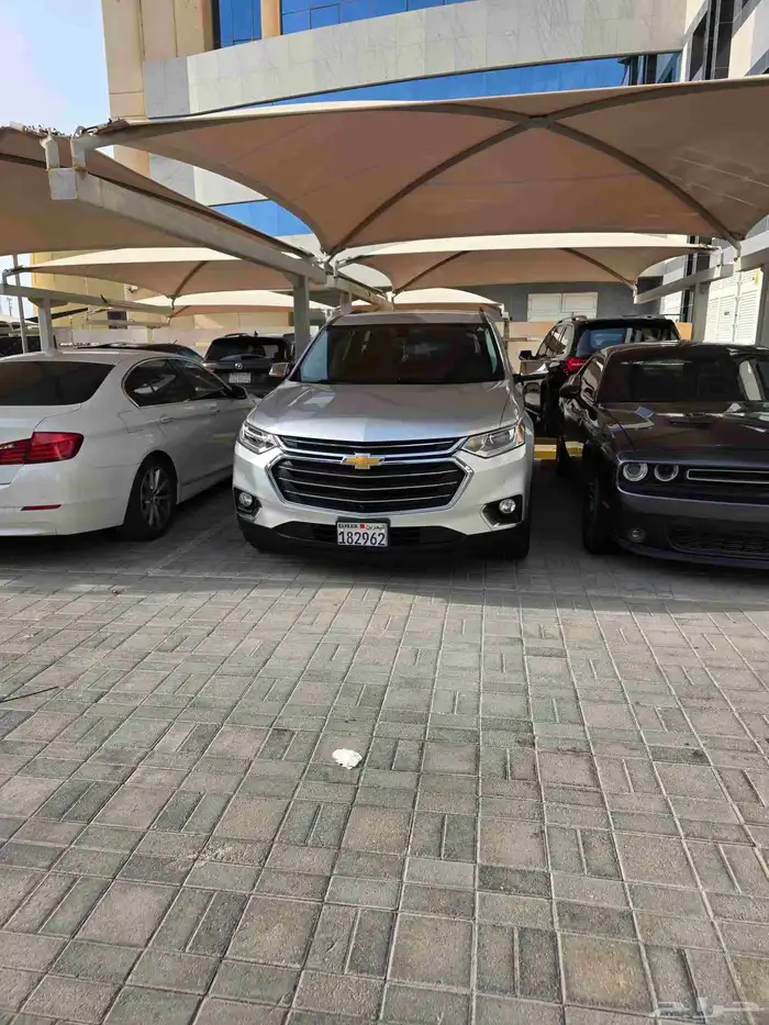 جيب شفرلويت ترافيرس موديل 2021 بحاله الوكاله 9