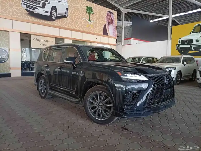 Lexus LX600 Sport F 2025 Model Premium Black Interior Red 7