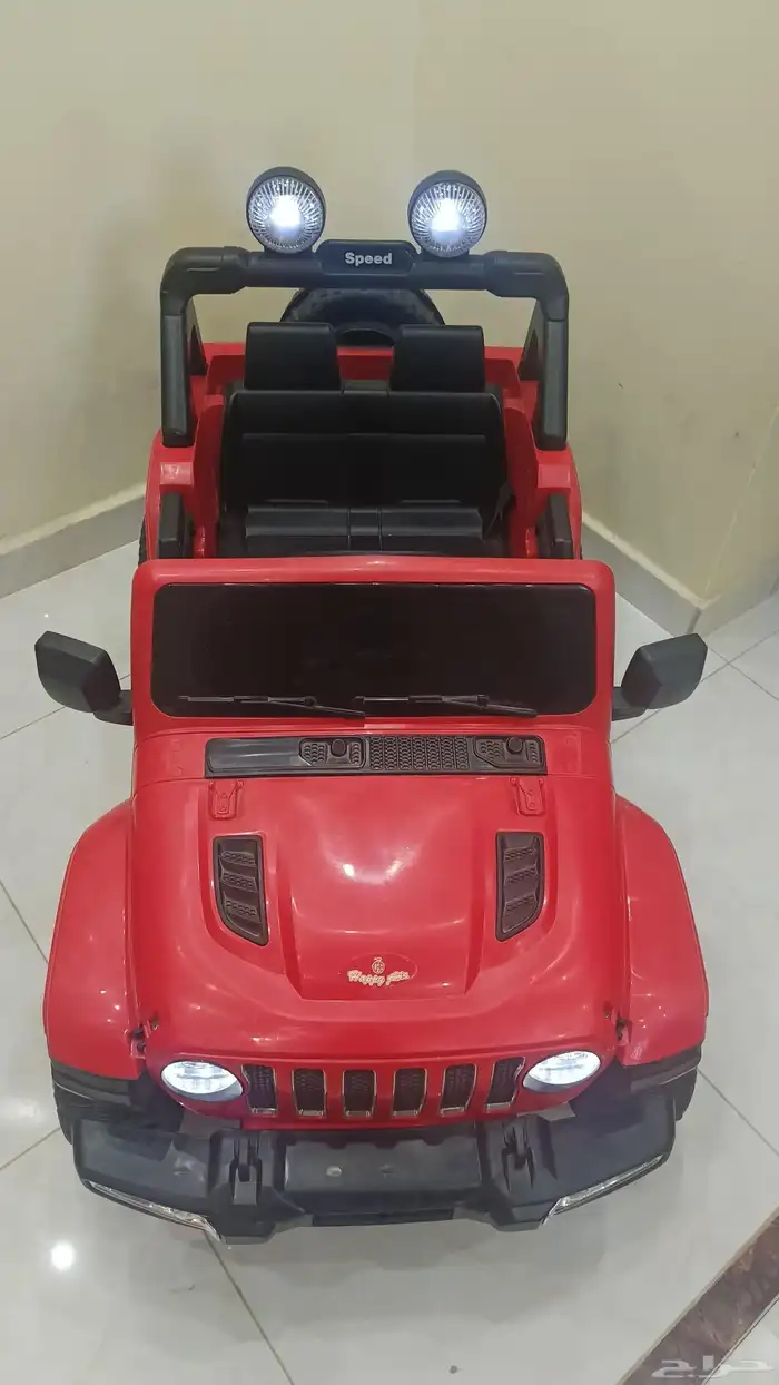 سياره اطفال جديده بطاريا و شاحن جديد 2