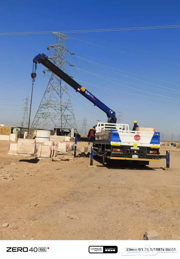 ونش كرين بوم تراك للايجار الشهري واليومي ومشاوير 2025 2