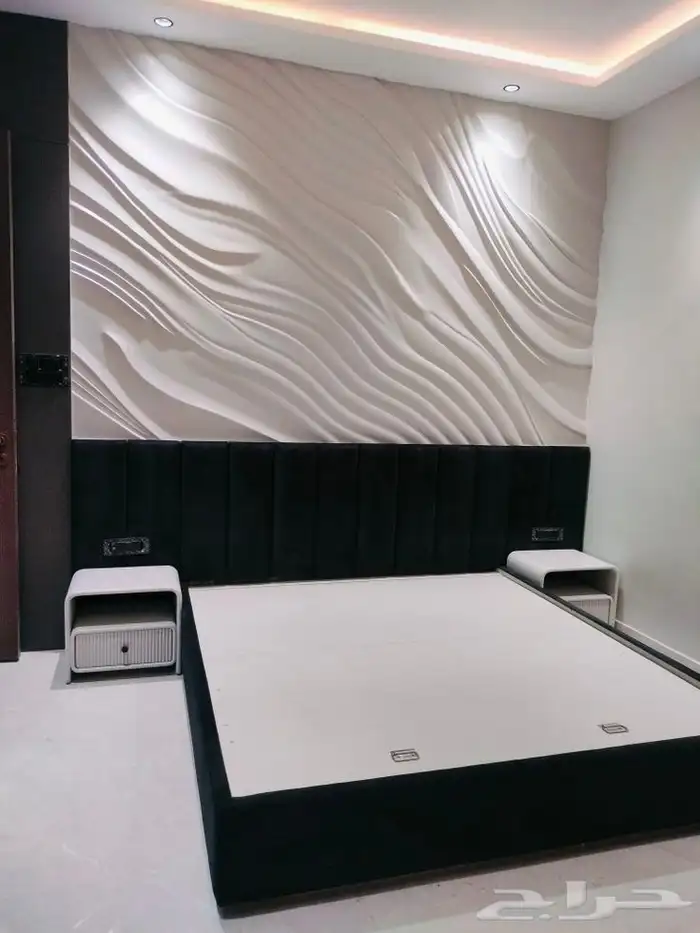 Bed background decoration 5